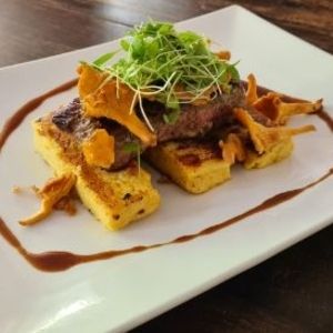 Impressionen | Pfeffer-Steak mit Beilage